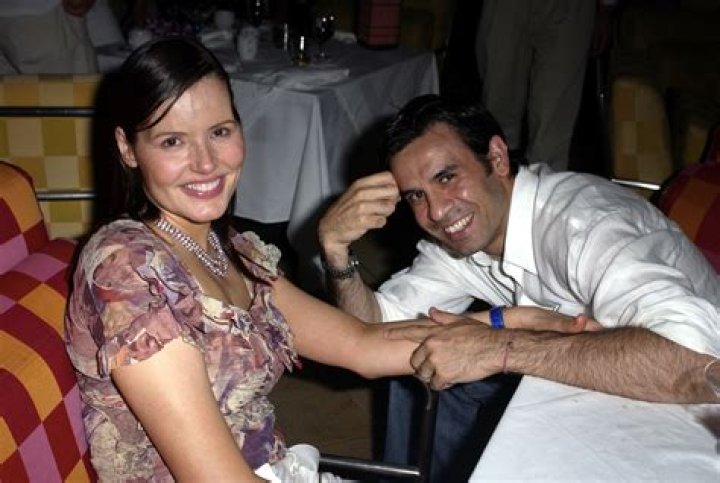 Geena Davis and Reza Jarrahy