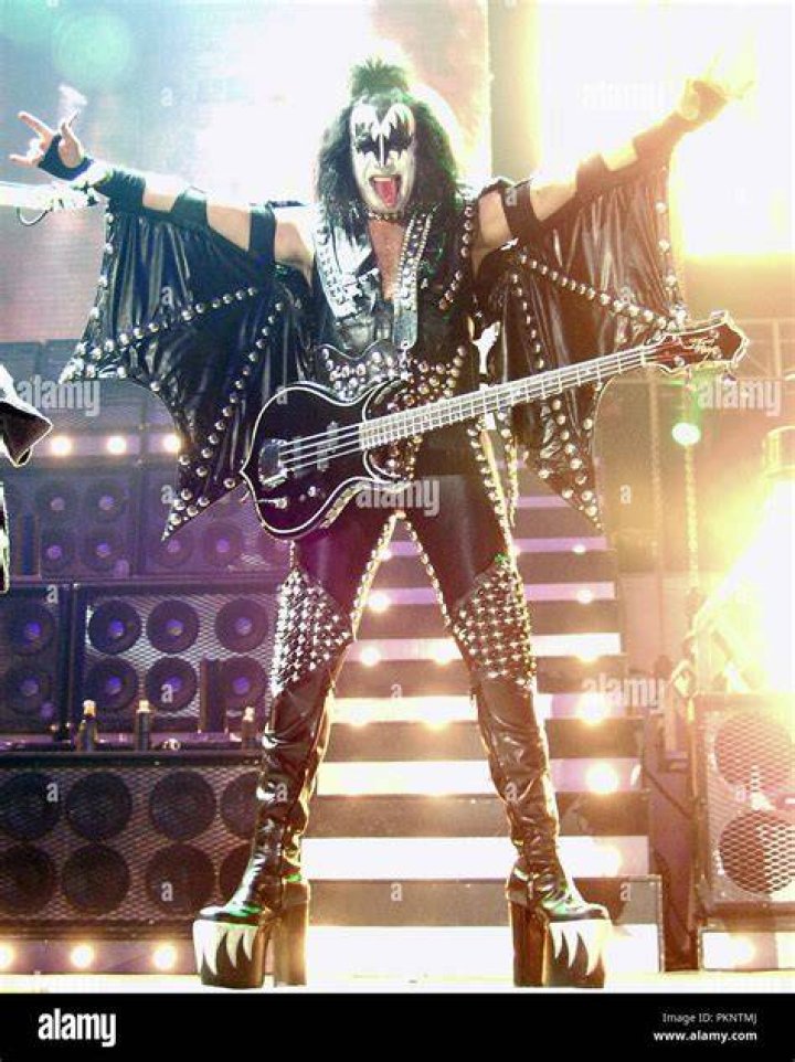 Gene Simmons of KISS performs at the Riverbend Music Center, in Cincinnati, OH KISS in Concert - , Cincinnati, USA - 29 Aug 2019