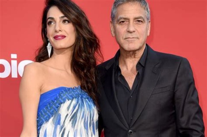 George Clooney (r) and His Wife Amal Alamuddin Clooney (l) Arrive For the 2015 Anna Wintour Costume Center Gala Held at the New York Metropolitan Museum of Art in New York New York Usa 04 May 2015 the Costume Institute Will Present the Exhibition 'China: Through the Looking Glass' at the Metropolitan Museum of Art From 07 May to 16 August 2015 United States New York Usa Met Ball 2015 - May 2015