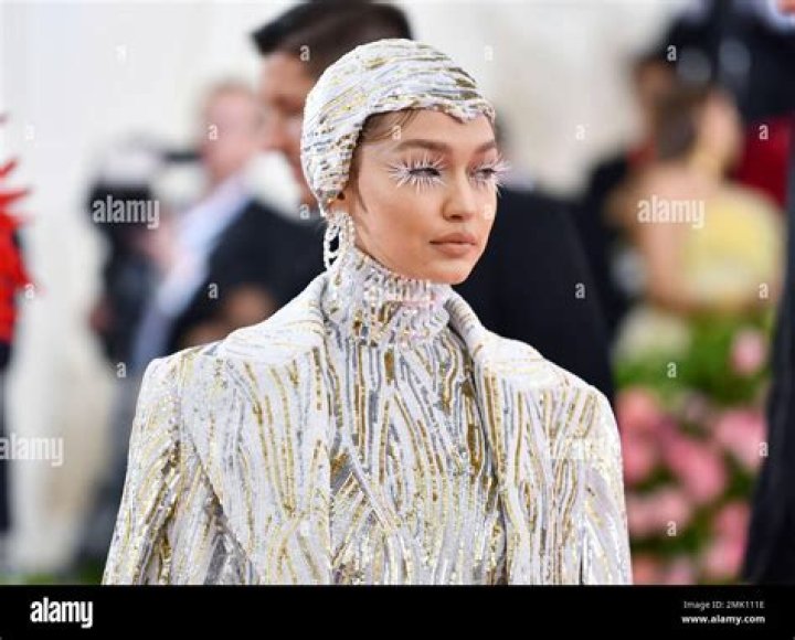 Gigi Hadid attends The Metropolitan Museum of Art's Costume Institute benefit gala celebrating the opening of the Rei Kawakubo/Comme des Gar&Atilde;&sect;ons: Art of the In-Between exhibition, in New York 2017 MET Museum Costume Institute Benefit Gala, New York, USA - 1 May 2017