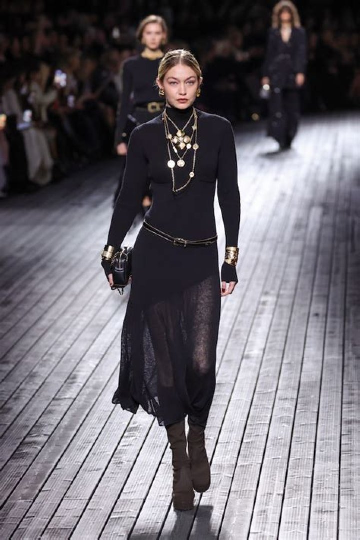 Gigi Hadid Walks Chanel Fall/Winter 2020/21