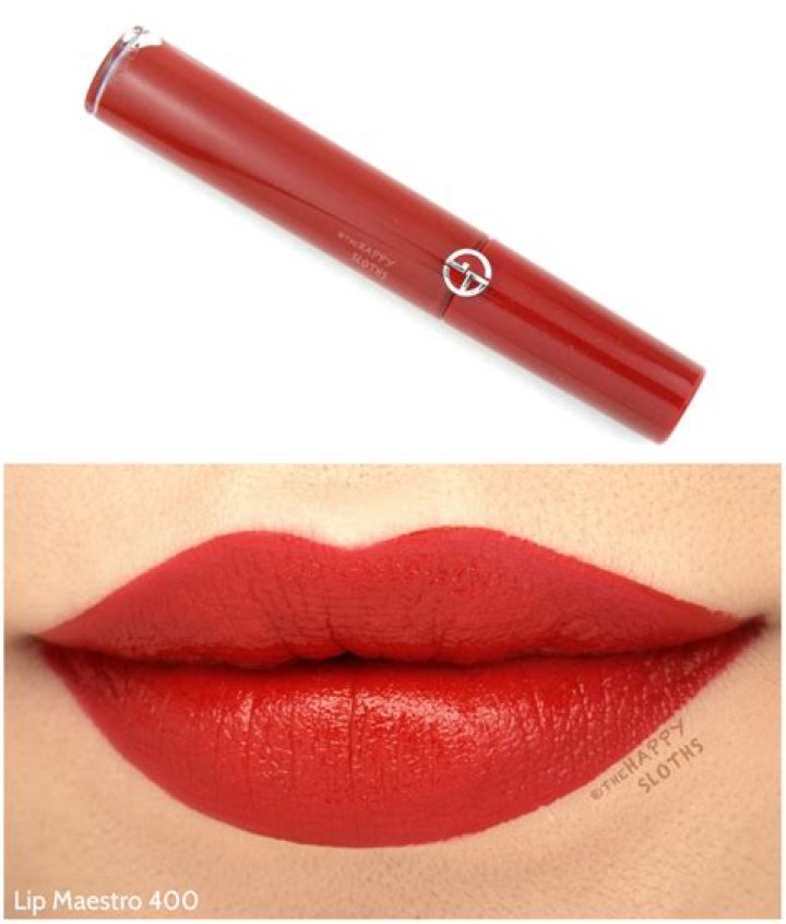 Giorgio Armani Beauty Lip Maestro Gold Edition, $38, giorgioarmanibeauty-usa.com