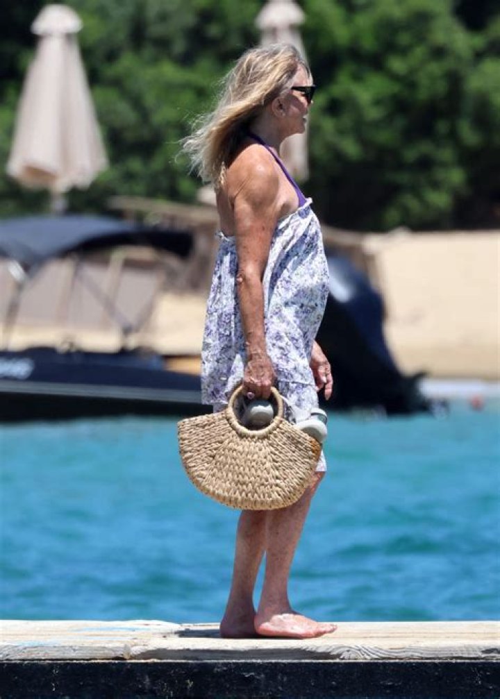 Goldie Hawn In Greece