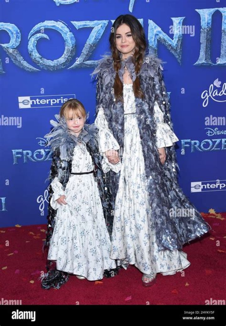 Gracie Elliot Teefey and Selena Gomez 'Frozen II' film premiere, Arrivals, Dolby Theatre, Los Angeles, USA - 07 Nov 2019