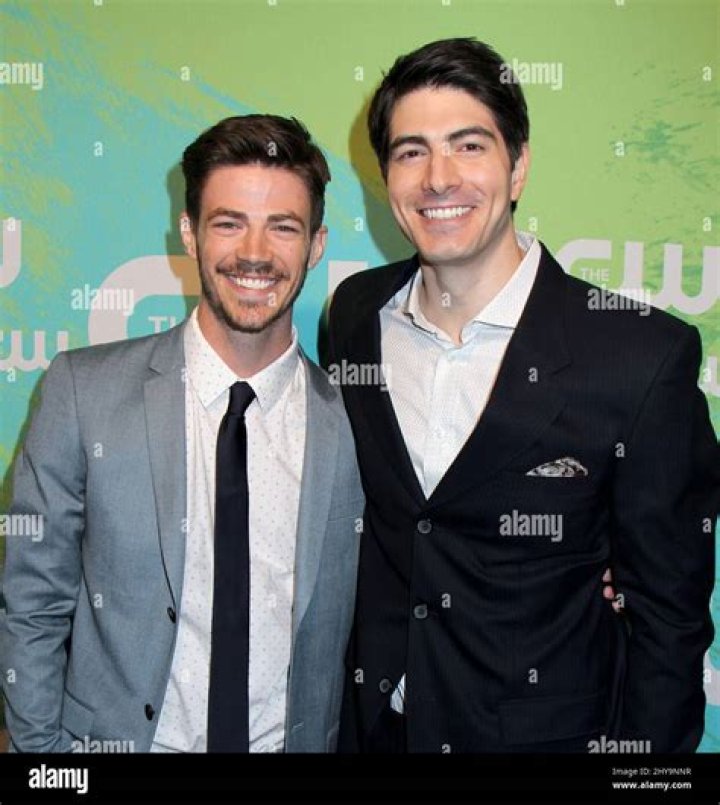Grant Gustin at the 2016 Golden Globes