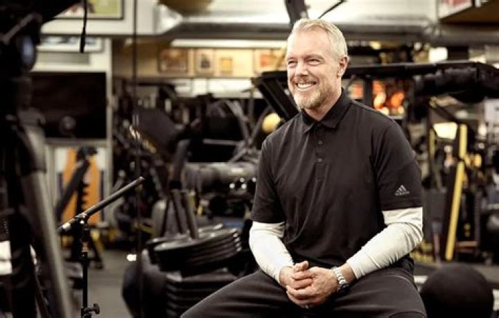 Gunnar Peterson sitting in a chair
