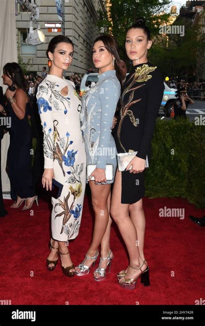 Hailey Baldwin and Bella Hadid on a yacht