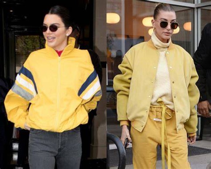 Hailey Baldwin Vs. The KarJenner Sisters: Who Makes Wearing Yellow Tracksuits Look Sexier?