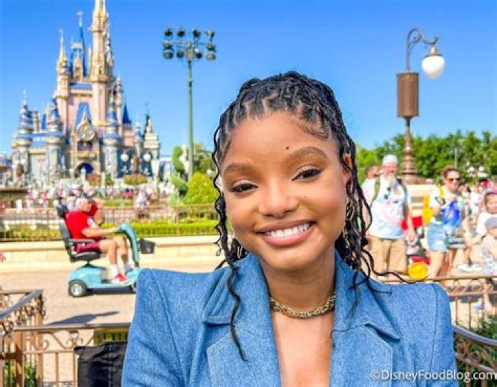 Halle Bailey At Disney World