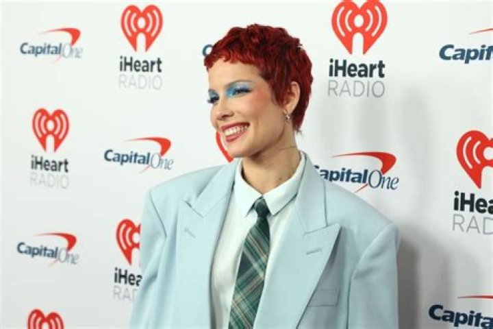 Halsey arrives at the iHeartRadio Music Awards, at the Shrine Auditorium in Los Angeles 2022 iHeartRadio Music Awards - Arrivals, Los Angeles, United States - 22 Mar 2022