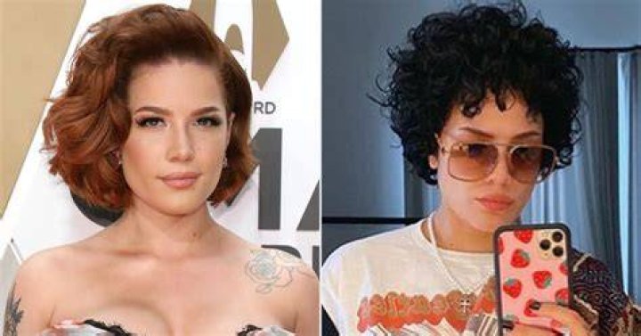 Halsey Shows Off Her Curly Hair