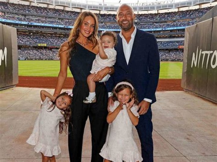 Hannah and Derek Jeter