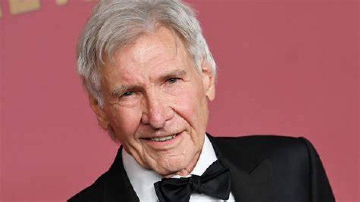 Harrison Ford & Son Malcolm Ford Attend A Fashion Show In 2003