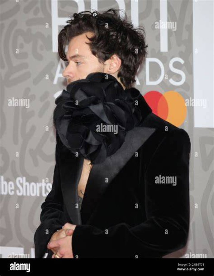 Harry Styles at the 43rd BRIT Awards
