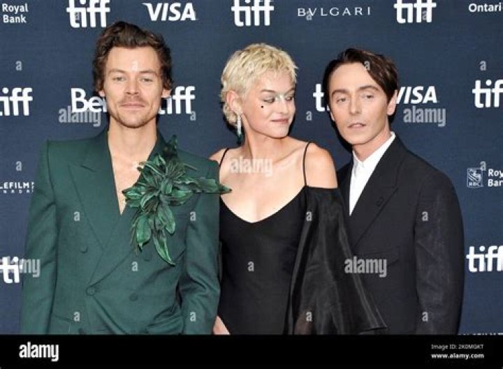 Harry Styles, David Dawson, Emma Corrin at TIFF