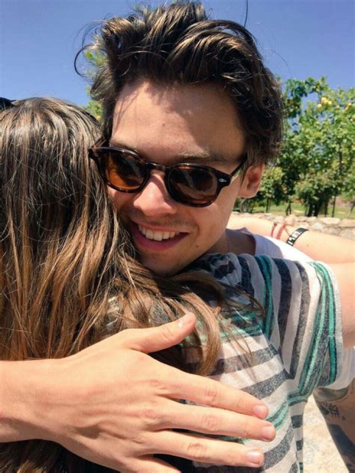 harry styles hugs fan