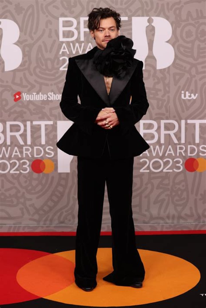 Harry Styles Shows Off His Hair & Suit At The 2021 BRIT Awards – Hollywood Life