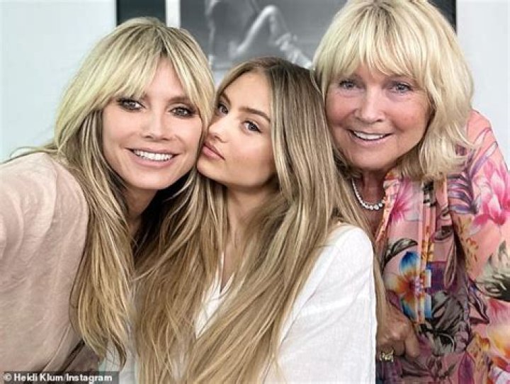 Heidi Klum Shares Rare Photo With Her Mom Erna & Daughter Leni In Gorgeous Family Selfie