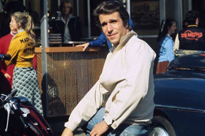 Henry Winkler on the Set of &lsquo;Happy Days&rsquo;