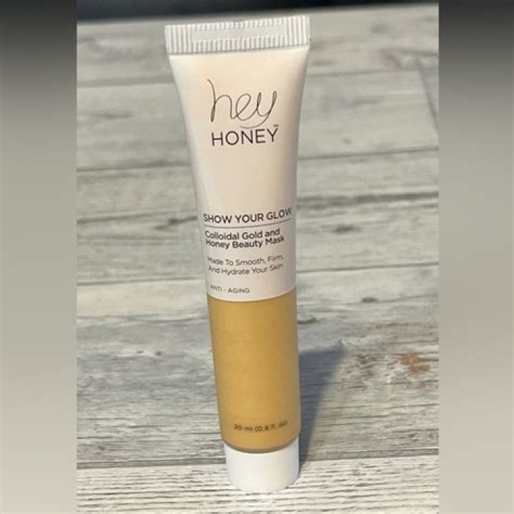 Hey Honey Show Your Glow Colloidal Gold & Honey Beauty Mask, $64, heyhoney.com