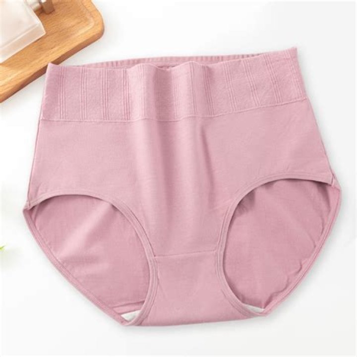 High waisted cotton underwear
