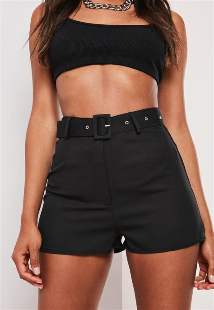 high waisted shorts