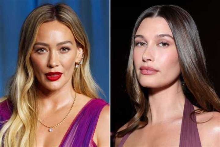 hilary duff hailey bieber