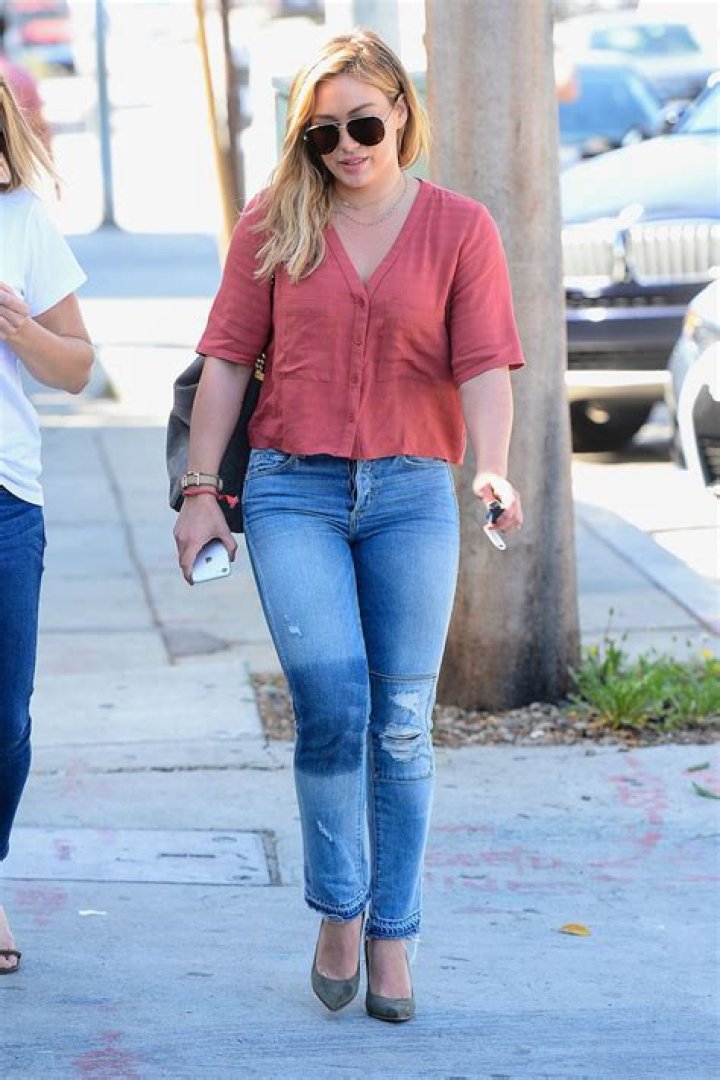 Hilary Duff out and about, Los Angeles, America &ndash; 18 Oct 2014