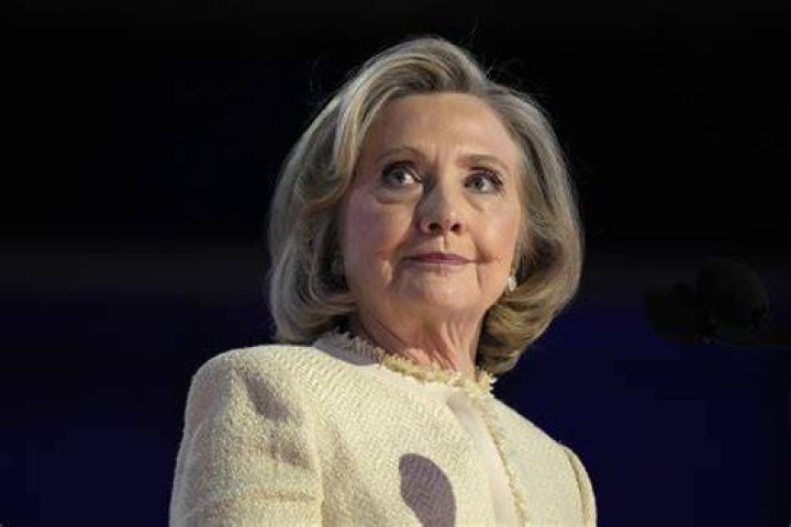 Hillary Clinton in the Rose Garden