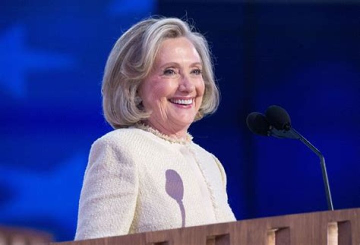 Hillary Clinton Thanking Her Supportive Fans In Raleigh