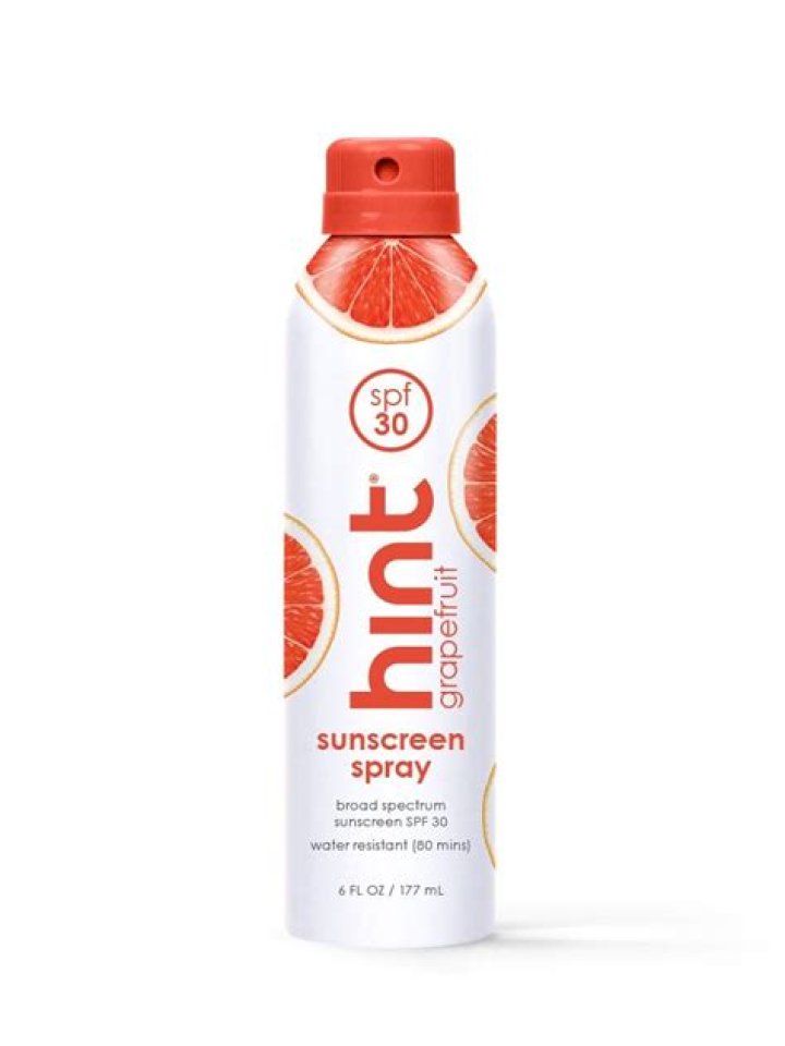 Hint sunscreen