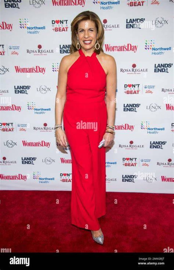 Hoda Kotb attends the 16th annual Woman's Day Red Dress Awards, in support of women's heart health, at Jazz at Lincoln Center, in New York 2019 Woman's Day Red Dress Awards, New York, USA - 12 Feb 2019