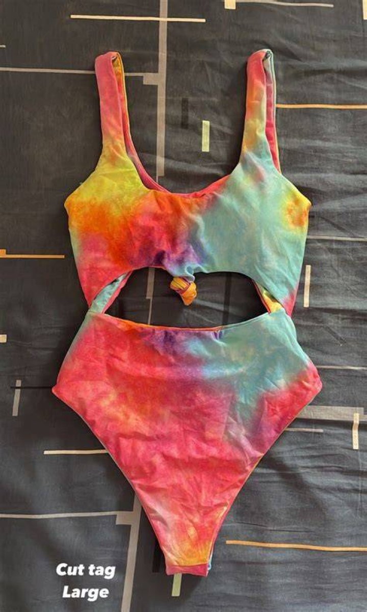 Hottest Tie Dye One Piece Swimsuit