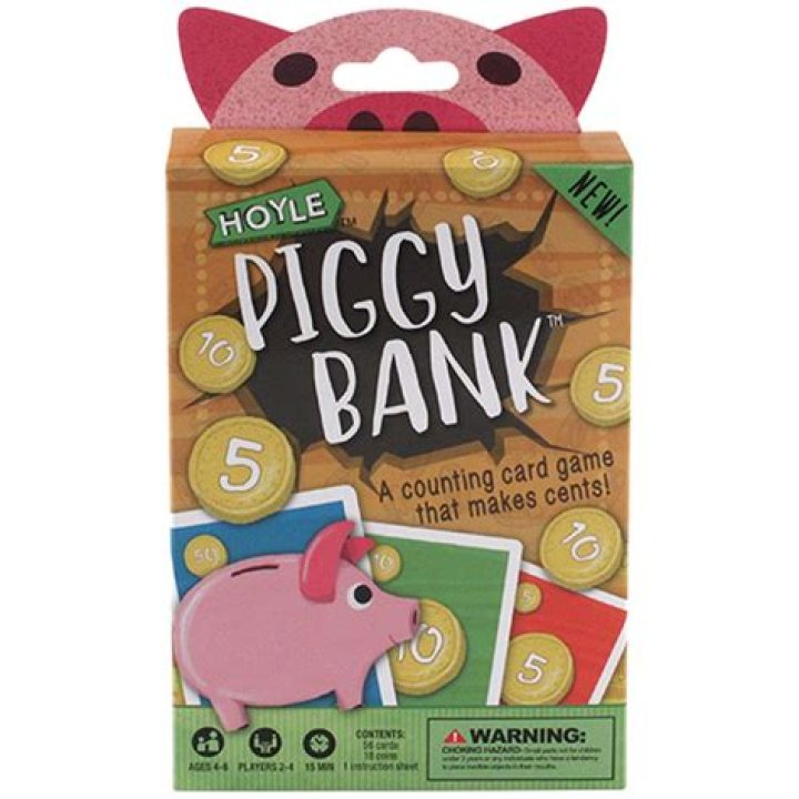 Hoyle Piggy Bank, $5.99, Amazon
