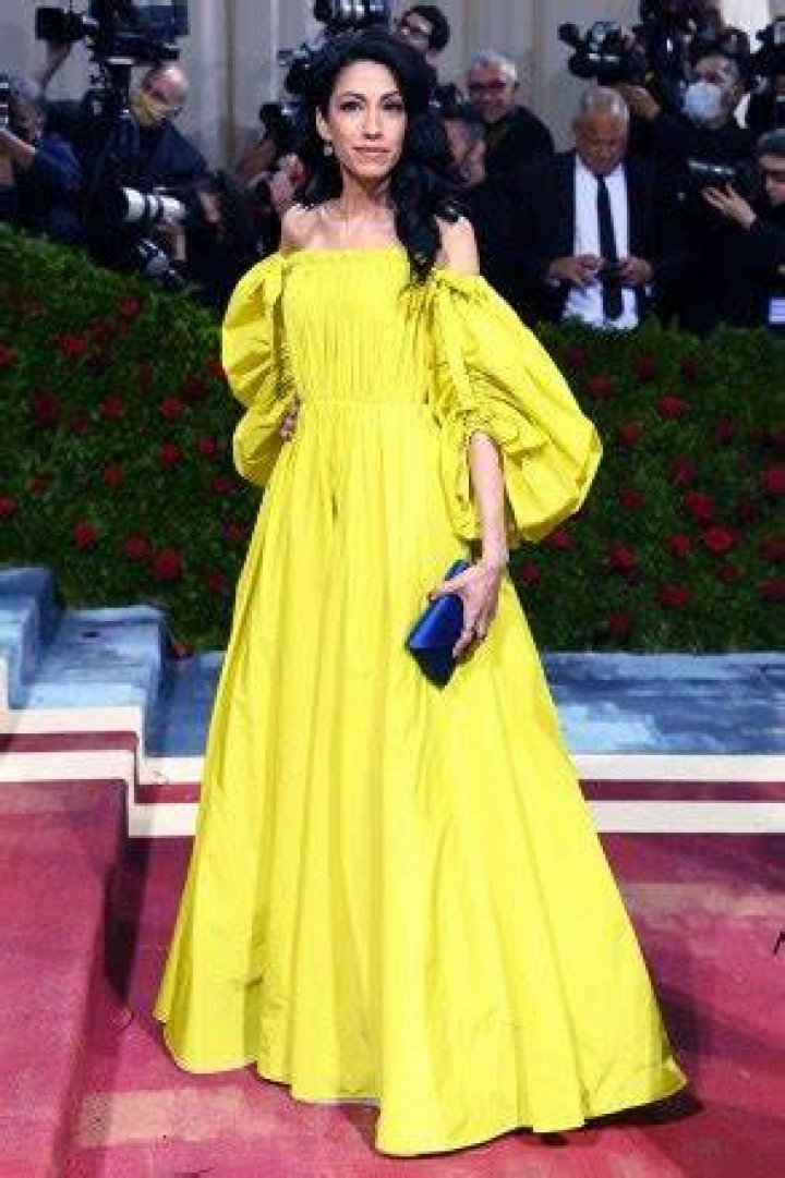 Huma Abedin Costume Institute Benefit celebrating the opening of In America: An Anthology of Fashion, Arrivals, The Metropolitan Museum of Art, New York, USA - 02 May 2022