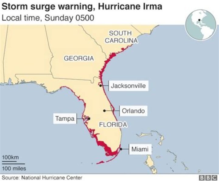 Hurricane Irma, Key Largo, USA &ndash; 06 Sep 2017