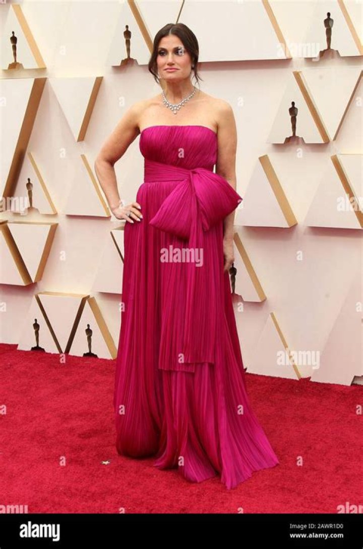 Idina Menzel 92nd Annual Academy Awards, Arrivals, Fashion Highlights, Los Angeles, USA - 09 Feb 2020 Wearing J. Mendel