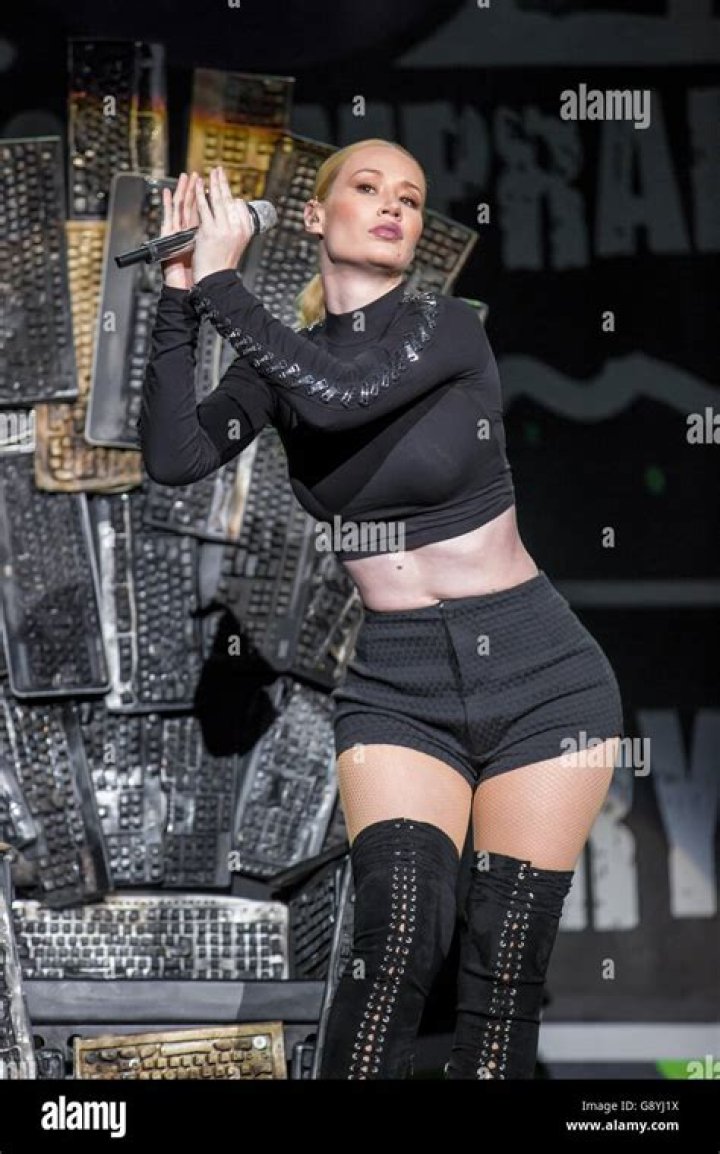 Iggy Azalea Perfroming In Michigan