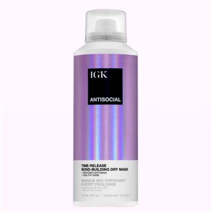 IGK Antisocial Overnight Bond-Building Dry Hair Mask, $34, Sephora