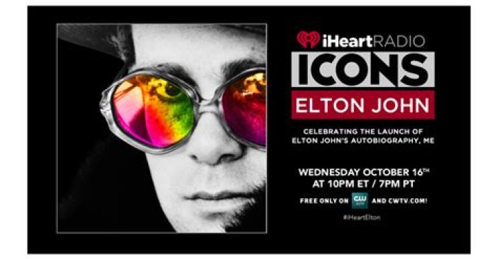 iHeartRadio ICONS With Elton John: Celebrating The Launch Of Elton John&rsquo;s Autobiography, &ldquo;ME&rdquo;