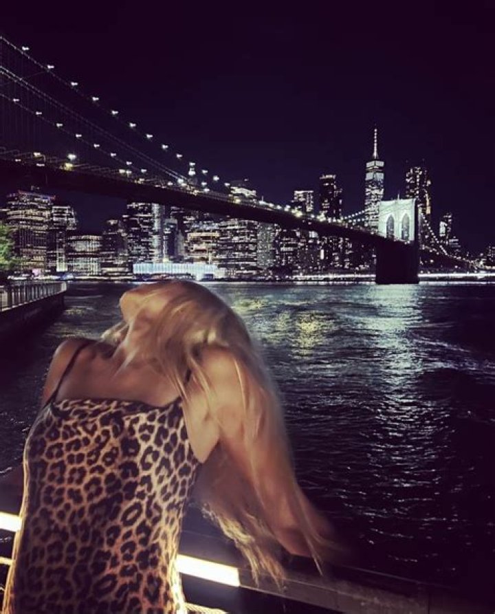 Iman Poses In NYC