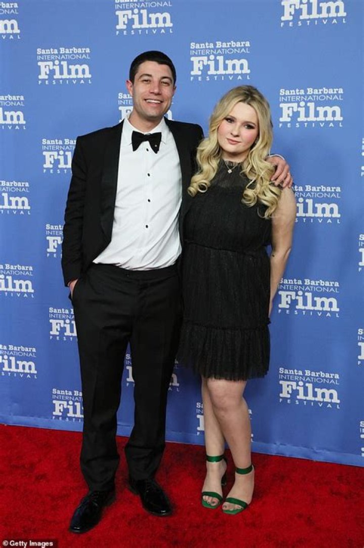 Ira Kunyansky and girlfriend/American actress and singer Abigail Breslin arrive at the 22nd Annual Screamfest Horror Film Festival - World Premiere Of The Avenue Entertainment's 'Slayers' held at TCL Chinese 6 Theatres in Hollywood, Los Angeles, California, United States. 22nd Annual Screamfest Horror Film Festival - World Premiere Of The Avenue Entertainment's 'Slayers', Tcl Chinese 6 Theatres, Hollywood, Los Angeles, California, United States - 15 Oct 2022