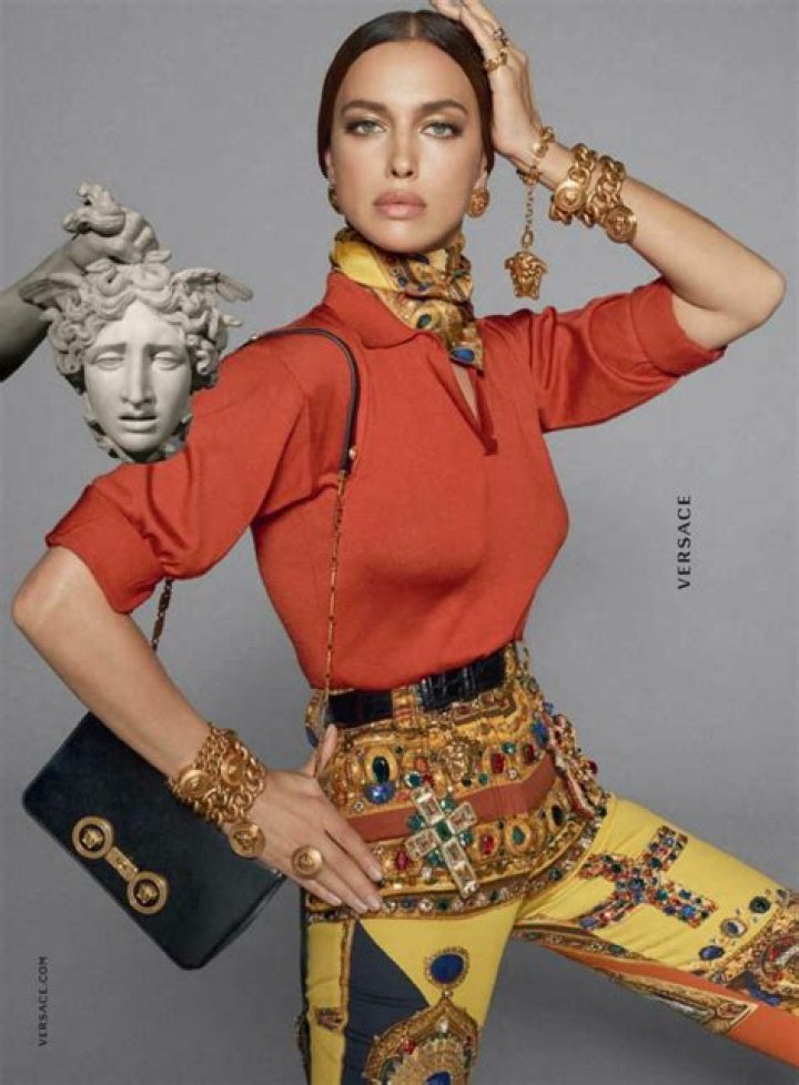 Irina Shayk for Versace