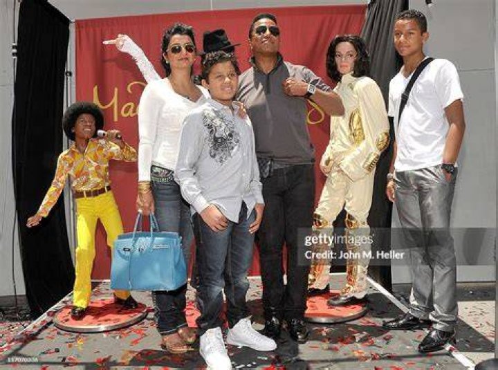 Jaafar Jackson, Jermaine Jackson, Jermajesty Jackson Jermaine Jackson out and about, Cologne, Germany - 06 Jul 2016 On a visit to the theme park Phantasialand