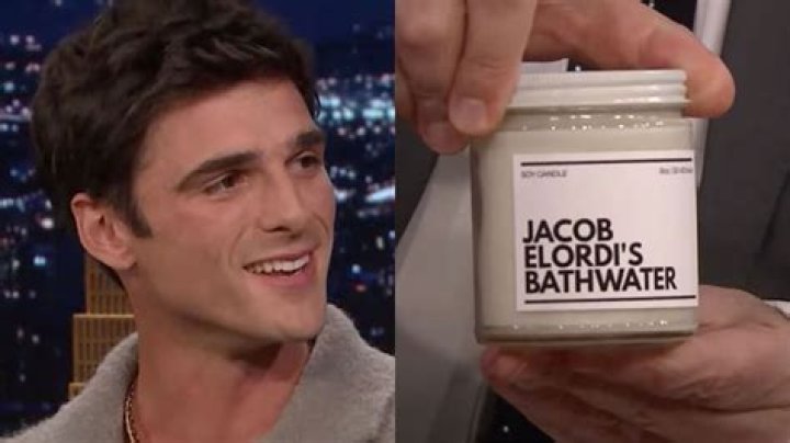 Jacob Elordi Recreates Racy ‘Saltburn’ Scene While Smelling His ‘Bathwater’ Candle on ‘The Tonight Show’