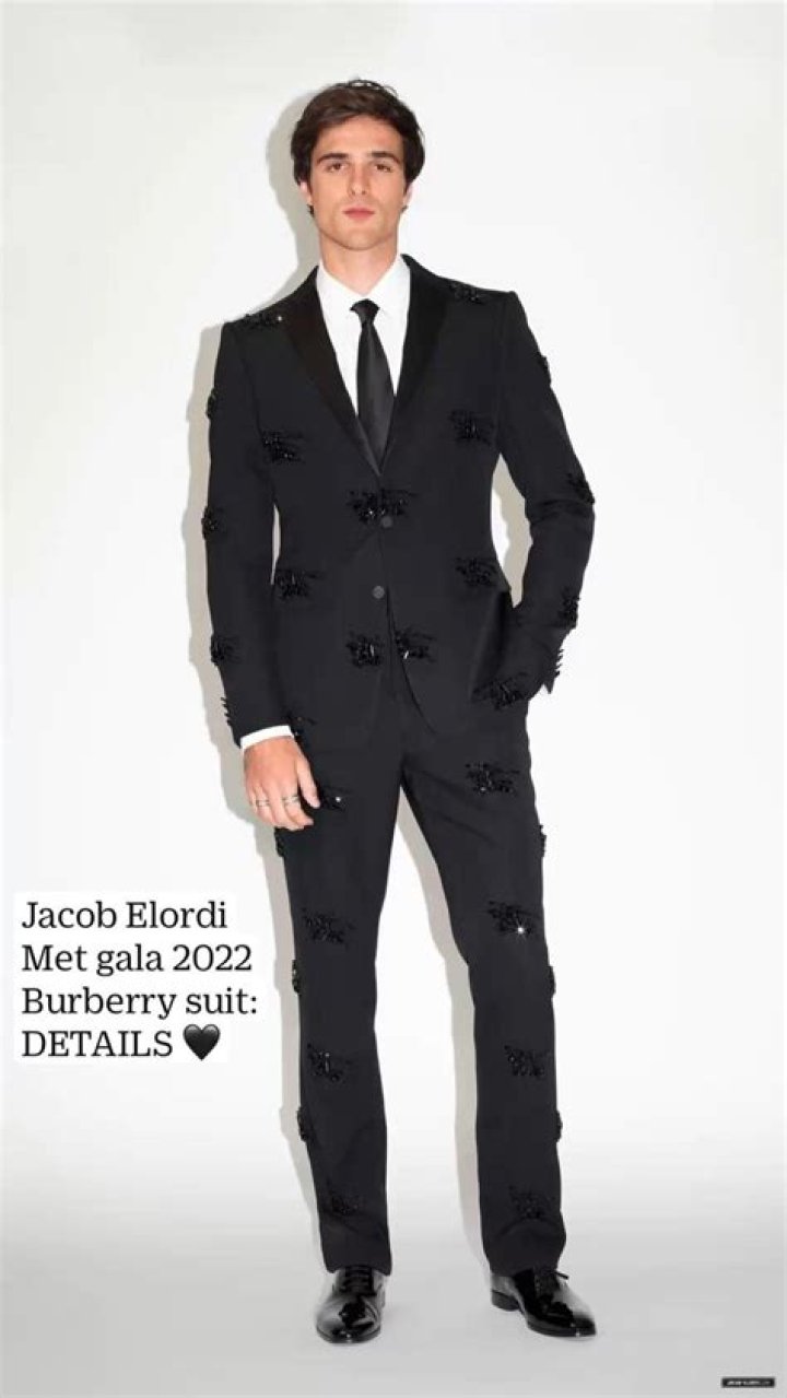 Jacob Elordi wears Burberry at the 2022 Met Gala Metropolitan Museum of Art on in New York City Burberry at the 2022 Met Gala, New York, United States - 02 May 2022