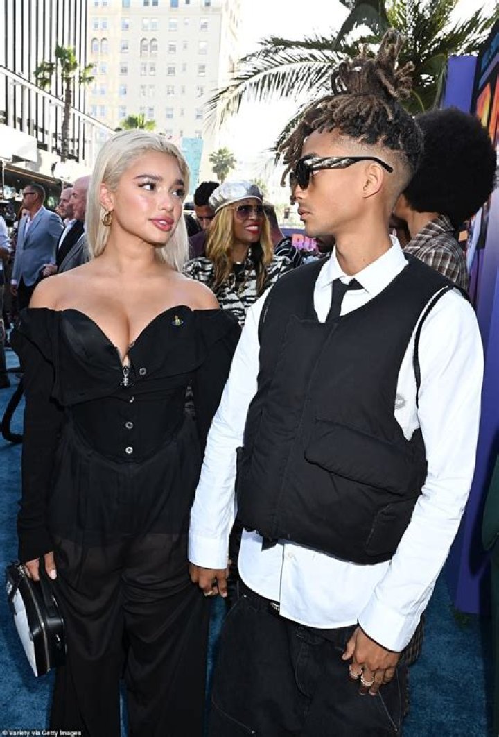 Jaden Smith & mystery girl
