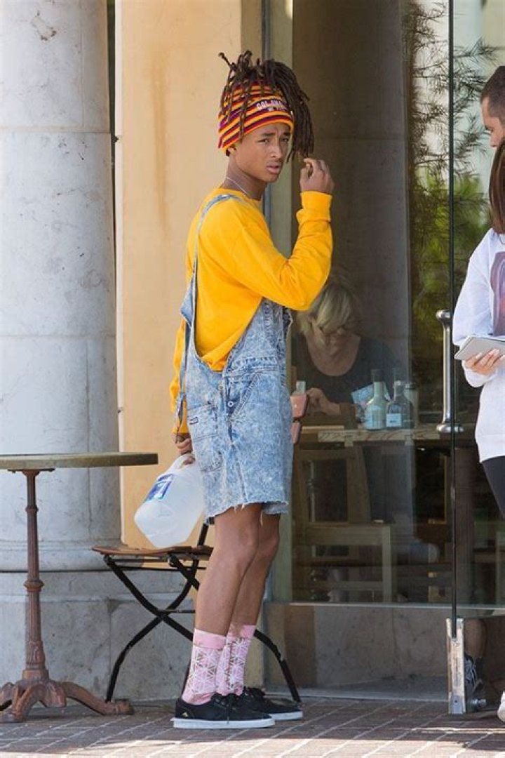 Jaden Smith Rocks Cut-Off Overalls — Love Or Loathe His Weird Outfit?