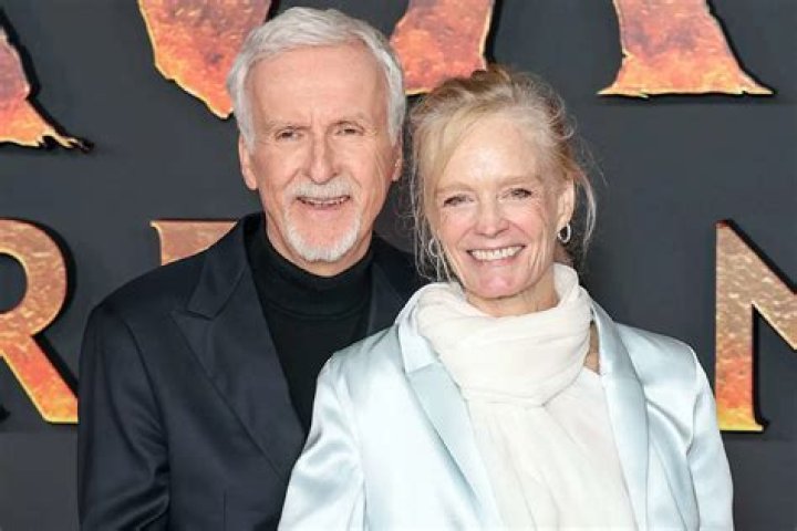 James Cameron & Suzy Amis Cameron At The London Premiere