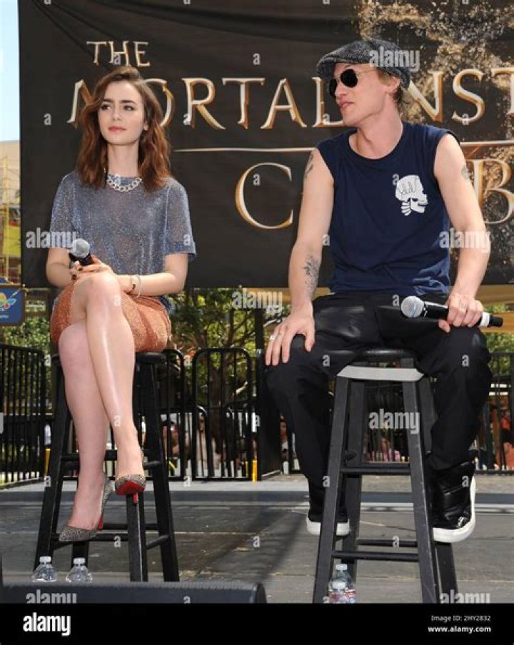 james campbell bower lily collins relationship
